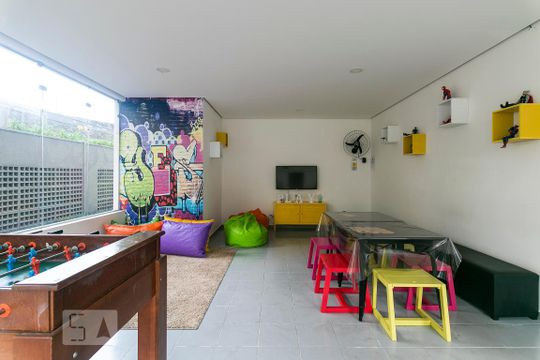 Área comum - Salão de Jogos de apartamento à venda com 2 quartos, 120m² em Vila Bertioga, São Paulo