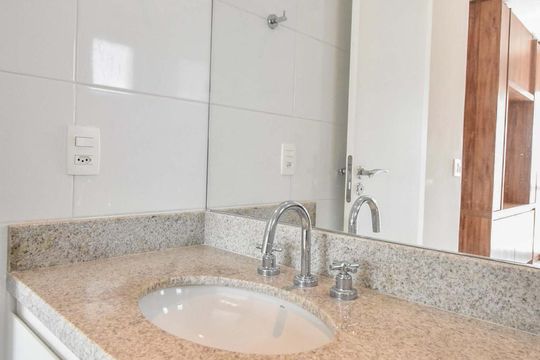 suíte de apartamento para alugar com 1 quarto, 41m² em Cidade Monções, São Paulo