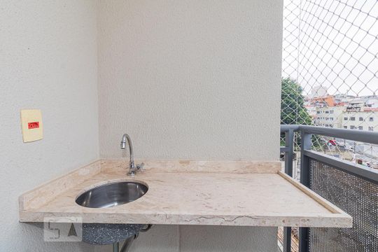 Varanda de apartamento à venda com 2 quartos, 66m² em Vila Gustavo, São Paulo