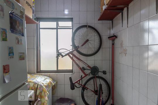 Área de Serviço de apartamento à venda com 2 quartos, 40m² em Vila Ferreira, São Bernardo do Campo