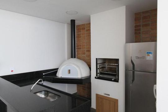 Churrasqueira de apartamento para alugar com 2 quartos, 37m² em Sé, São Paulo