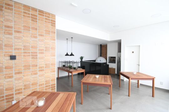 Churrasqueira de apartamento para alugar com 2 quartos, 37m² em Sé, São Paulo