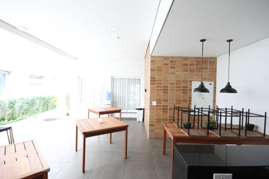 Churrasqueira de apartamento para alugar com 2 quartos, 37m² em Sé, São Paulo