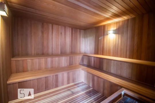 Sauna de apartamento para alugar com 1 quarto, 35m² em Pinheiros, São Paulo