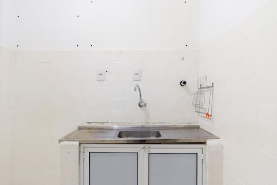 Cozinha de apartamento à venda com 1 quarto, 35m² em Vila Buarque, São Paulo