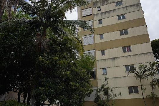 Fachada do Condomínio de apartamento para alugar com 1 quarto, 45m² em Mont’serrat, Porto Alegre