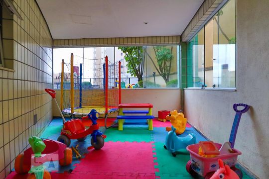 Área Comum - Playground de apartamento para alugar com 3 quartos, 80m² em Sion, Belo Horizonte