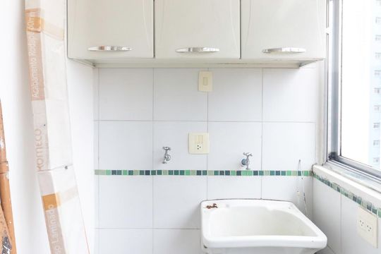 Cozinha/Área de serviço de apartamento para alugar com 1 quarto, 40m² em Aclimação, São Paulo