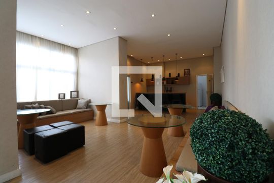 Área comum - Salão de festas de apartamento à venda com 1 quarto, 48m² em Várzea da Barra Funda, São Paulo