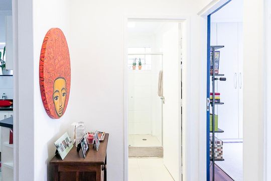 Corredor de apartamento para alugar com 2 quartos, 70m² em Vila Madalena, São Paulo
