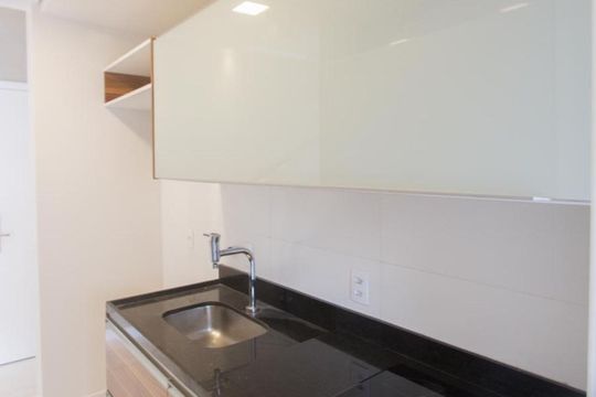 Cozinha de apartamento à venda com 1 quarto, 84m² em Vila Gertrudes, São Paulo