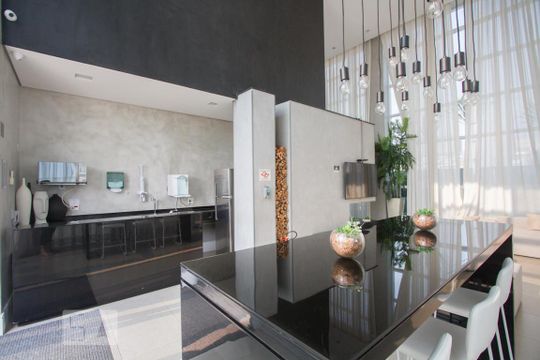 Espaço Gourmet de apartamento à venda com 1 quarto, 84m² em Vila Gertrudes, São Paulo