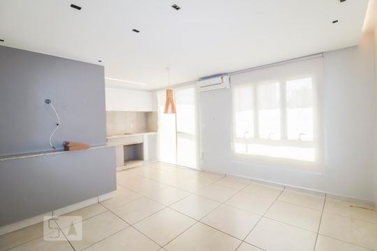 Sala de apartamento à venda com 1 quarto, 77m² em Setor Oeste, Goiânia