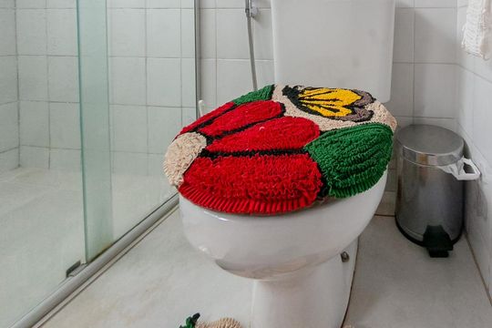 Banheiro Social de apartamento à venda com 3 quartos, 67m² em Padre Eustáquio, Belo Horizonte