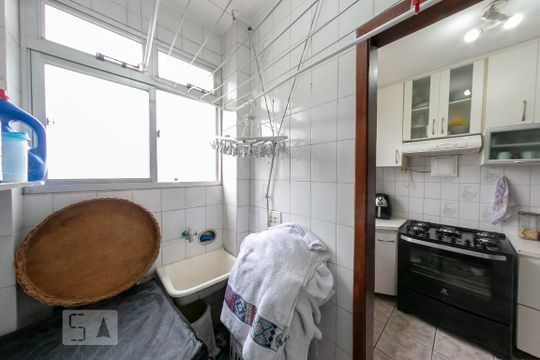 Área de Serviço de apartamento à venda com 3 quartos, 67m² em Padre Eustáquio, Belo Horizonte