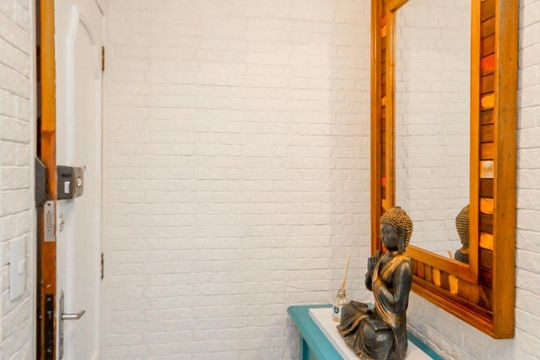 Cozinha  de apartamento para alugar com 1 quarto, 33m² em Copacabana, Rio de Janeiro