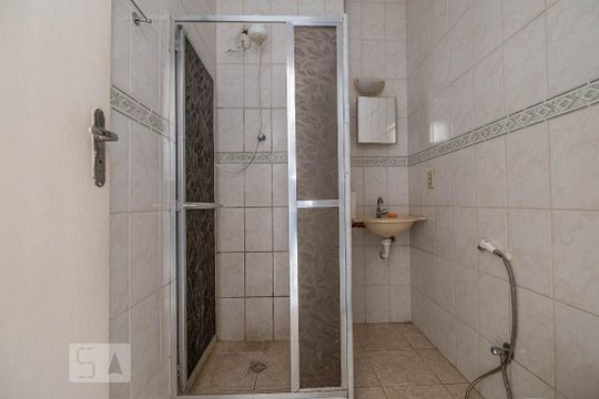 Banheiro de apartamento à venda com 1 quarto, 38m² em Vila Isabel, Rio de Janeiro