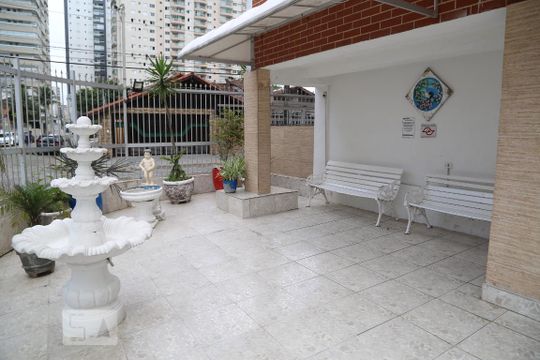 ARea Comum Conviver de kitnet/studio para alugar com 1 quarto, 39m² em Aviação, Praia Grande