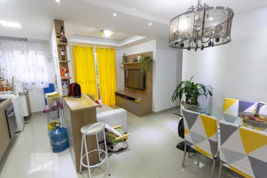 Sala de apartamento à venda com 3 quartos, 68m² em Jacarepaguá, Rio de Janeiro