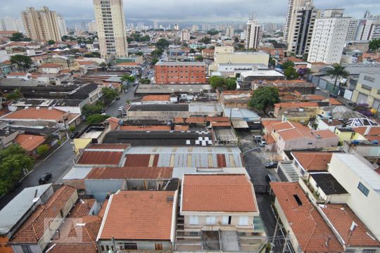 Vista da varanda de apartamento para alugar com 2 quartos, 49m² em Vila Bertioga, São Paulo