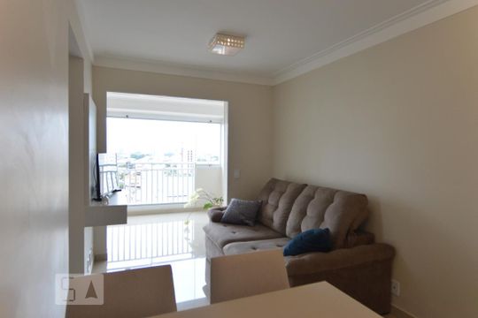 Sala de apartamento para alugar com 2 quartos, 49m² em Vila Bertioga, São Paulo