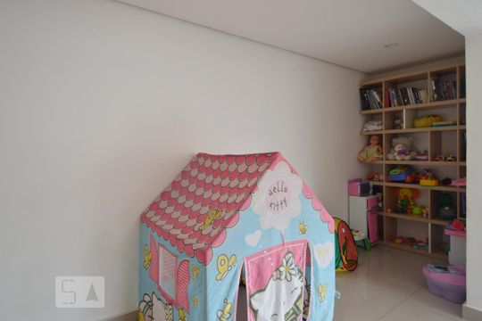 Área comum - brinquedoteca de apartamento para alugar com 2 quartos, 49m² em Vila Bertioga, São Paulo