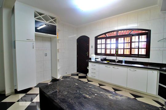 Cozinha de casa à venda com 3 quartos, 284m² em Parque Erasmo Assunção, Santo André