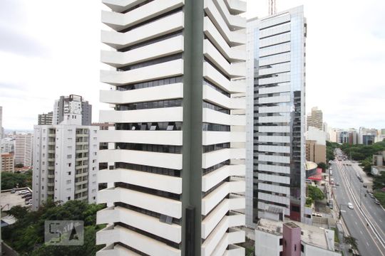 Vista de kitnet/studio para alugar com 1 quarto, 25m² em Liberdade, São Paulo