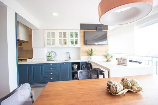 Varanda da Sala de apartamento à venda com 2 quartos, 146m² em Anhangabaú, Jundiaí