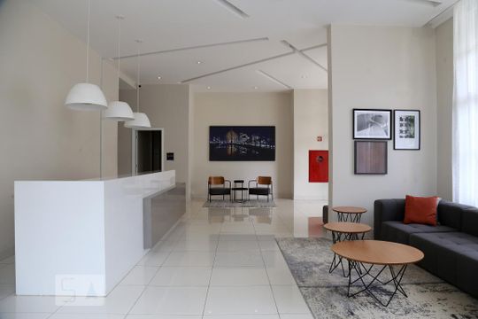 Hall Social de apartamento à venda com 1 quarto, 35m² em Real Parque, São Paulo