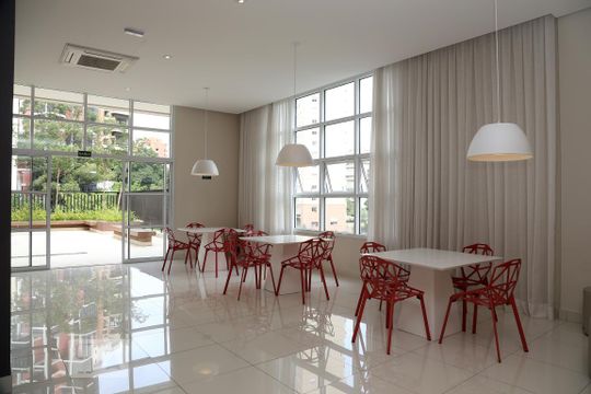 Área Comum - Espaço Gourmet de apartamento à venda com 1 quarto, 35m² em Real Parque, São Paulo