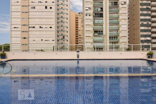 Área Comum - Piscina de apartamento para alugar com 3 quartos, 153m² em Centro, Guarujá