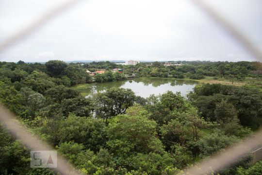 Vista da varanda (lado direito) de apartamento para alugar com 3 quartos, 66m² em Parque dos Lagos, Ribeirão Preto