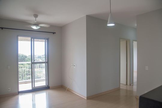 Sala de apartamento para alugar com 3 quartos, 66m² em Parque dos Lagos, Ribeirão Preto