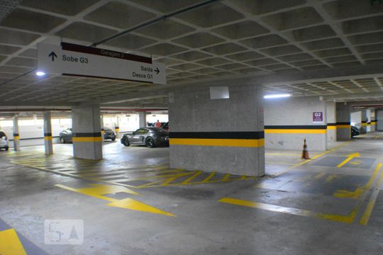 Área comum Garagem de kitnet/studio para alugar com 1 quarto, 50m² em Caminho das Árvores, Salvador