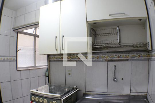 Cozinha de apartamento à venda com 2 quartos, 46m² em Pechincha, Rio de Janeiro