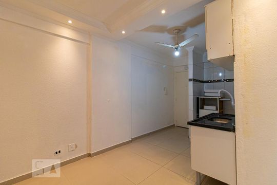 Sala de apartamento para alugar com 1 quarto, 26m² em Bela Vista, São Paulo