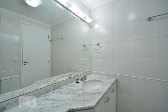 Banheiro da Suíte de apartamento à venda com 3 quartos, 93m² em Vila Clementino, São Paulo
