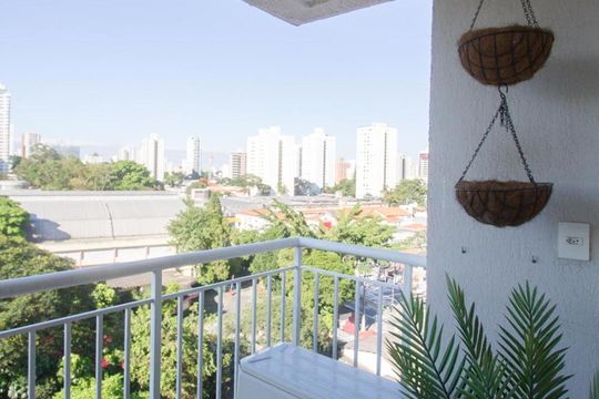 Varanda de apartamento para alugar com 2 quartos, 121m² em Santo Amaro, São Paulo