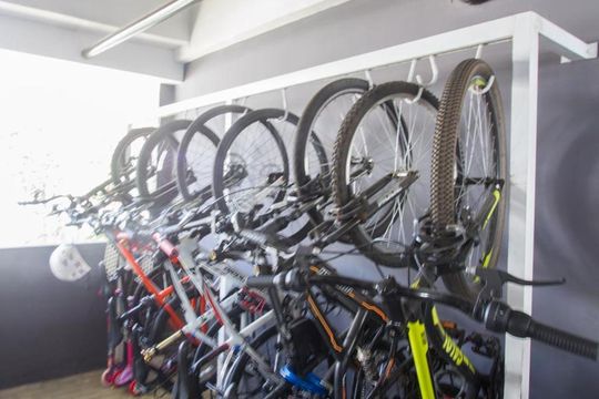 Bicicletário de apartamento para alugar com 2 quartos, 121m² em Santo Amaro, São Paulo