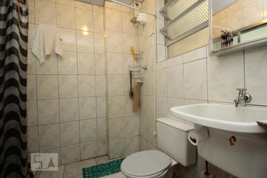 Banheiro de apartamento à venda com 1 quarto, 30m² em Centro, Rio de Janeiro