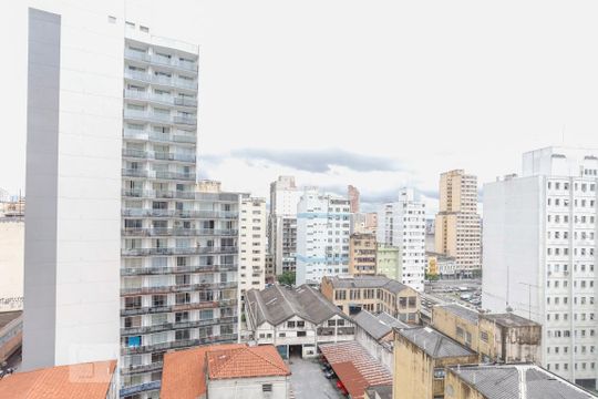 Vista de kitnet/studio à venda com 1 quarto, 26m² em Centro, São Paulo