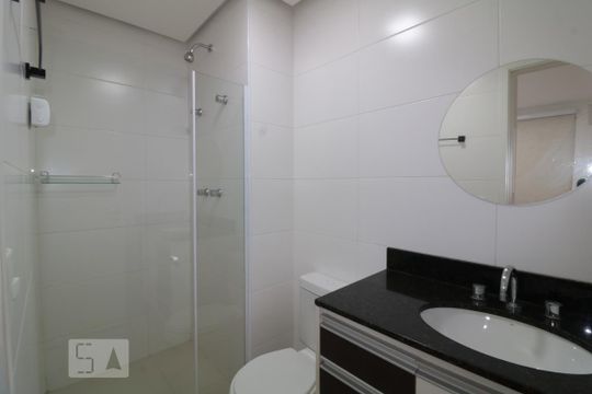 Banheiro de apartamento à venda com 1 quarto, 40m² em Vila Regente Feijó, São Paulo