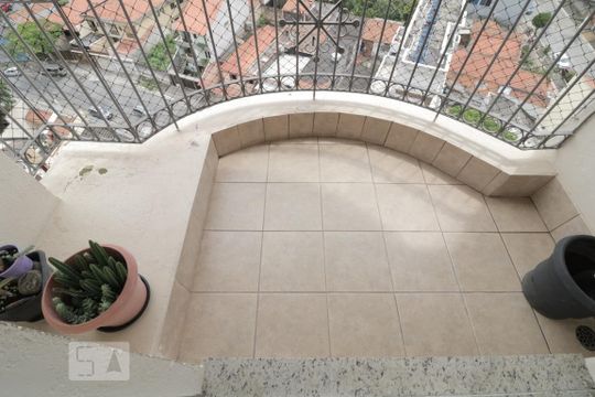Sacada  de apartamento à venda com 3 quartos, 71m² em Chácara Seis de Outubro, São Paulo