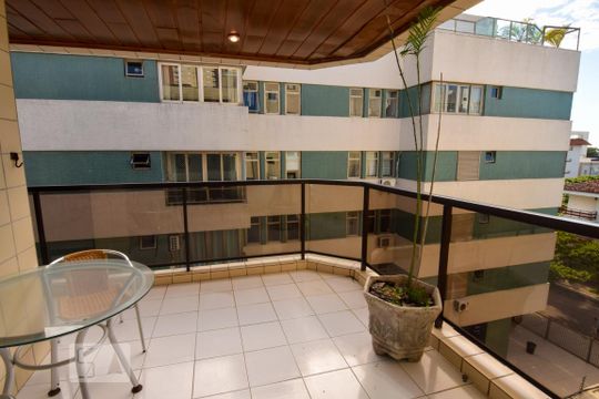 Varanda da Sala 1 de apartamento para alugar com 2 quartos, 85m² em Enseada, Guarujá