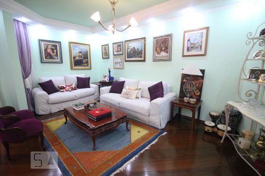 Sala de apartamento à venda com 3 quartos, 230m² em Vila Paulicéia, São Paulo