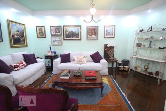 Sala de apartamento à venda com 3 quartos, 230m² em Vila Paulicéia, São Paulo