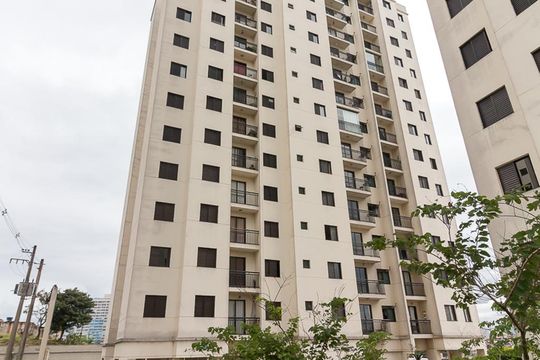 Fachada do bloco de apartamento à venda com 2 quartos, 49m² em Vila Rio, Guarulhos