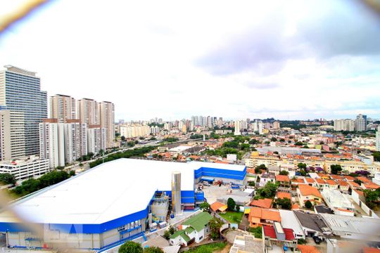 Vista da Varanda de apartamento à venda com 2 quartos, 83m² em Parque Bandeirante, Santo André