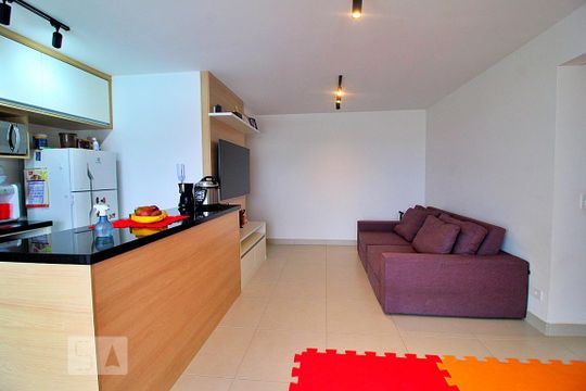 Sala de apartamento à venda com 2 quartos, 83m² em Parque Bandeirante, Santo André